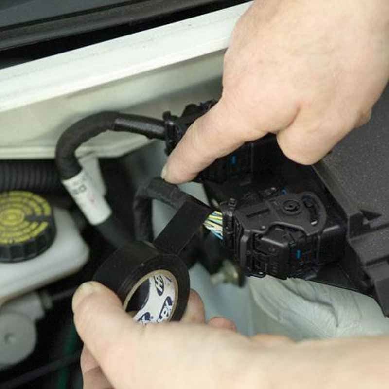 Isolerbnd sort 10 meter 1 stk.