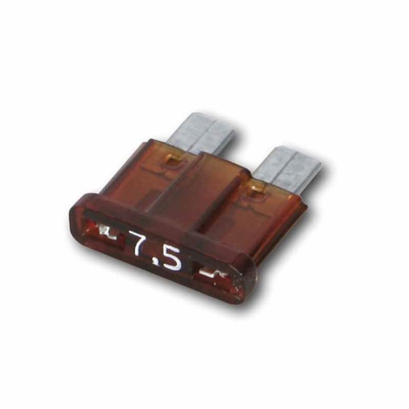 Sikring flad alm. 7,5 A stk