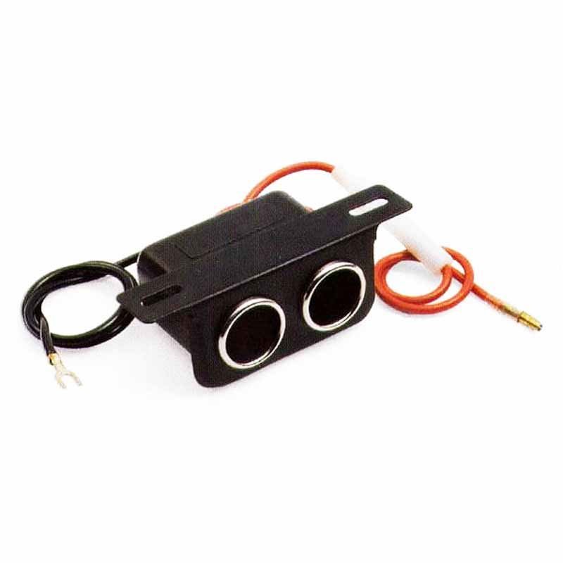 Cigarettnderhunstik dobb. til fastmont.