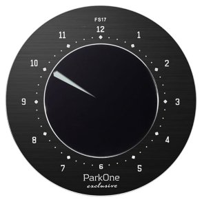 Parkeringsur Parkone Exclusive black