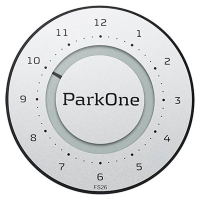 Parkeringsur Parkone 2 titan silver
