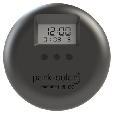 Parkeringsskive Park solar M/solceller