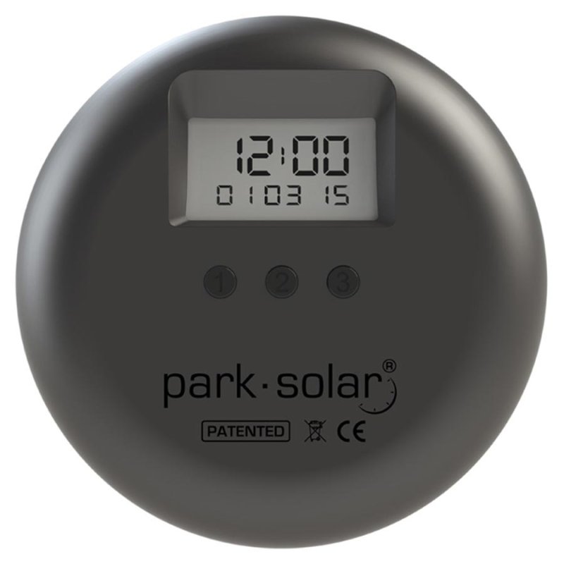 Parkeringsskive Park solar M/solceller