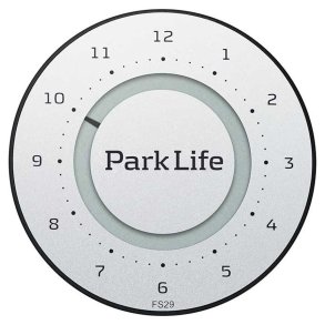 Parkeringsur Parklife titan siler