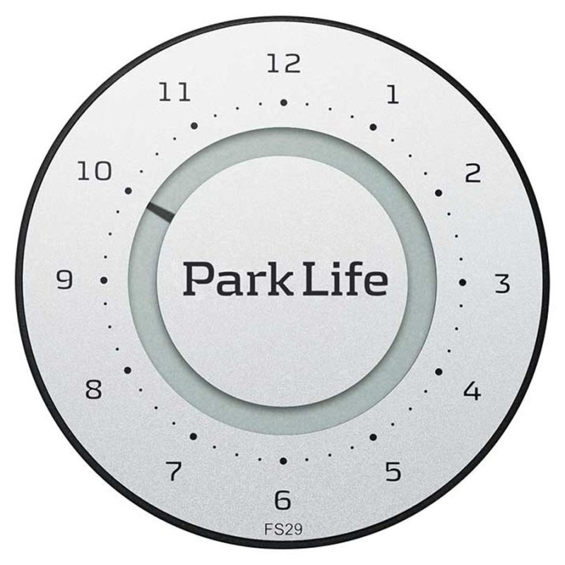 Parkeringsur Parklife titan siler