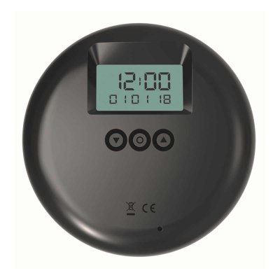 Parkeringsskive Parkngo ECO sort/ slv m/solceller