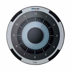 Parkeringsur Parkngo ECO slv/ sort m/solceller