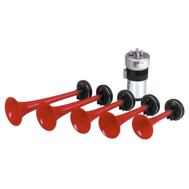 5 tonet spillehorn melodi Tjener 12V