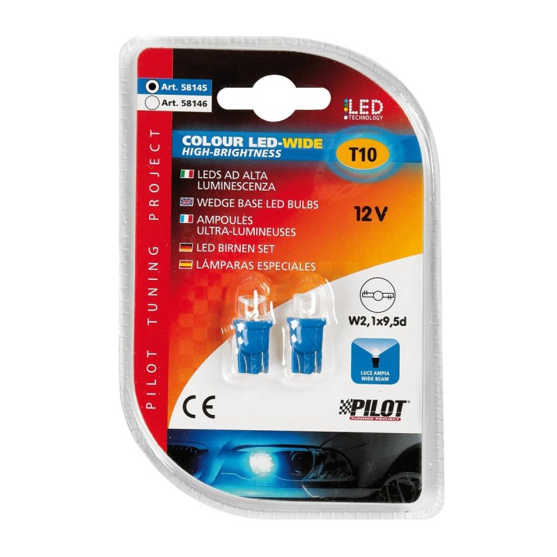 Led T10 W5W  bl 12V