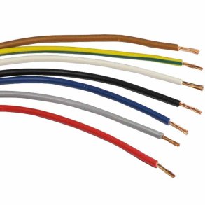 Ledning sort 1,5 mm2 pr. mtr.
100 meter