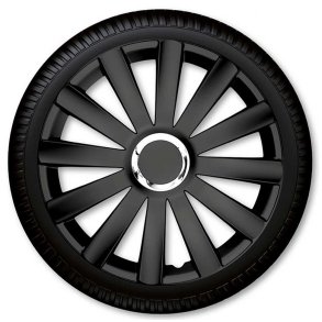 Hjulkapsel Spyder Pro Sort 14