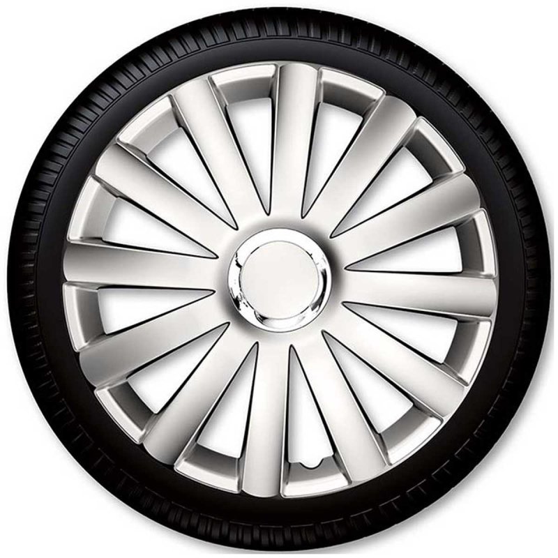 Hjulkapsel Spyder Pro Silver 16