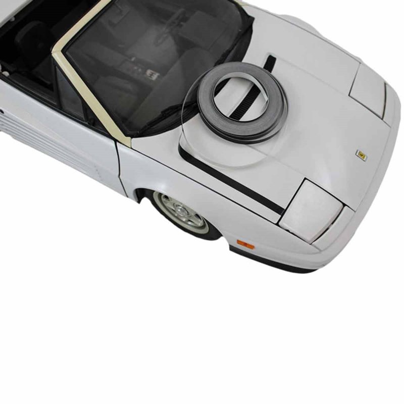 Staffering 12 mm sort