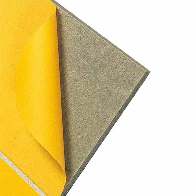 Stjdmpningsplade sort 10 mm