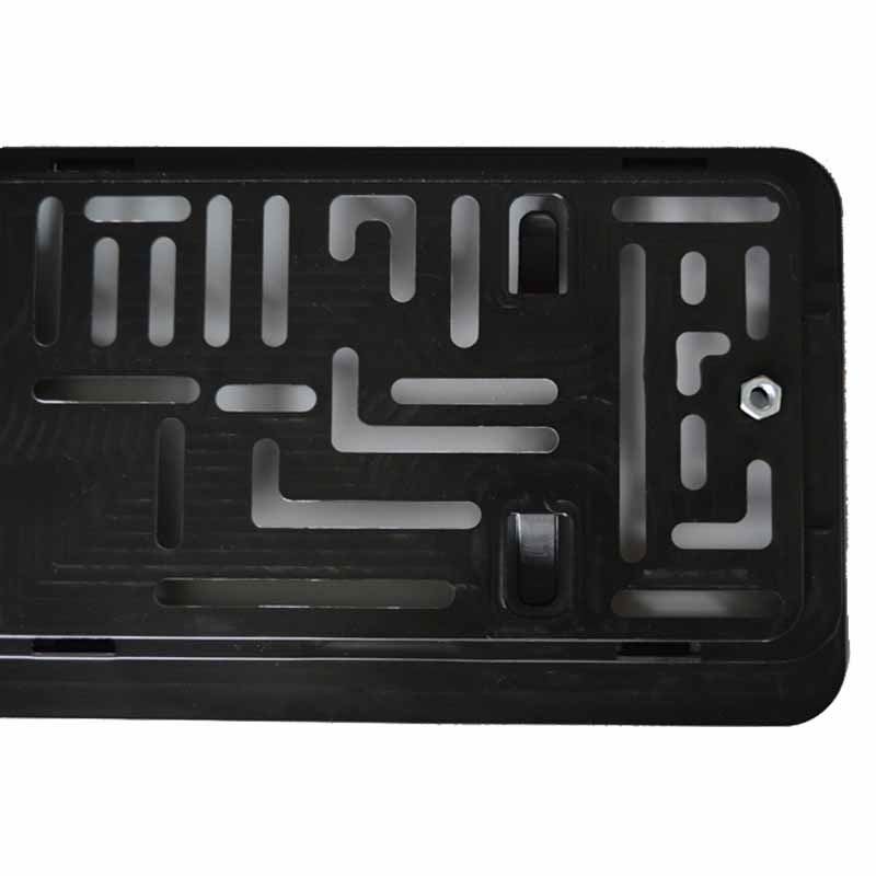 Nummerpladeramme sort 1 stk