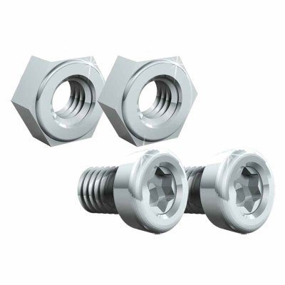 Nummerpladeramme sort 1 stk