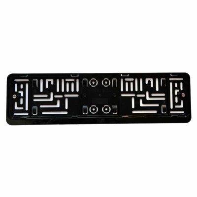 Nummerpladeramme sort 1 stk