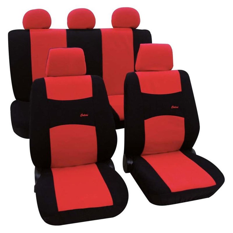 Sdeovertrk Colori rd komplet st