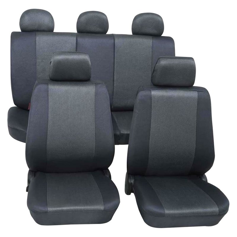 Sdeovertrk Sydney sort komplet st