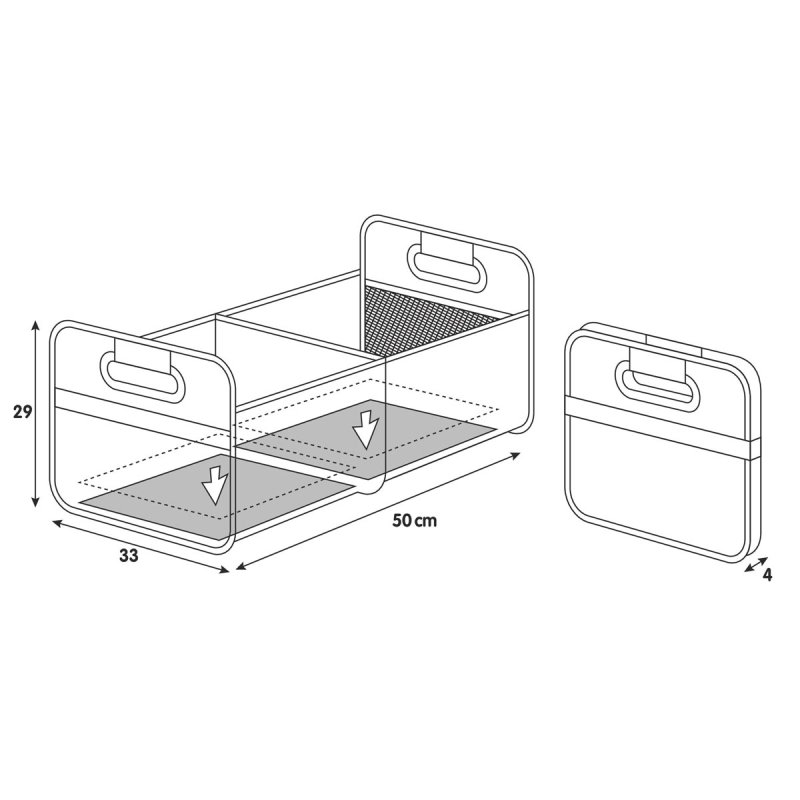 Opbevaringstaske til bagagerummet L