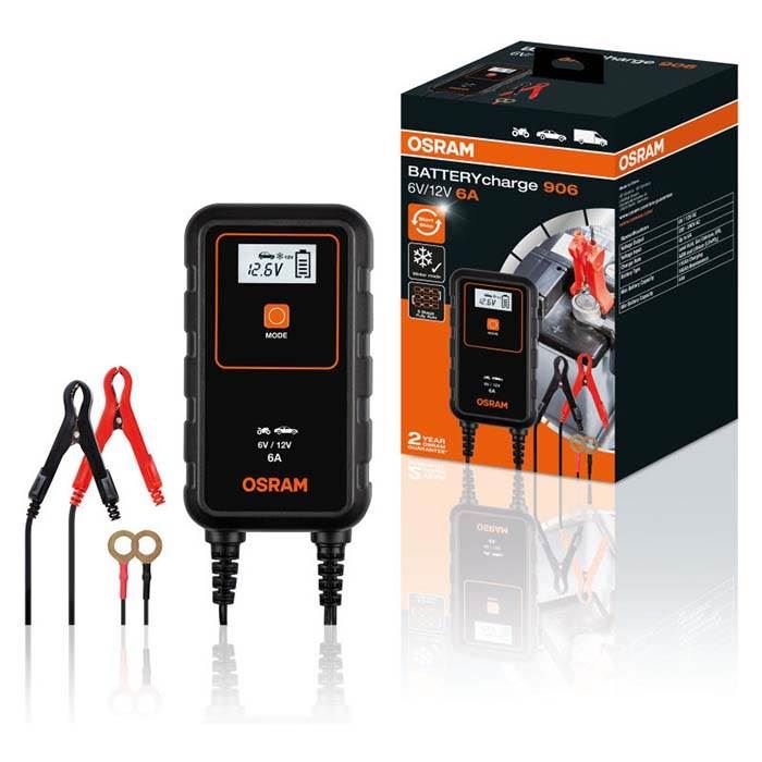 Osram batterilader smart 6 amp 6/12V
