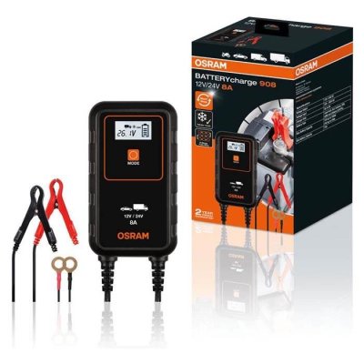 Osram batterilader smart 8 amp 12/24V