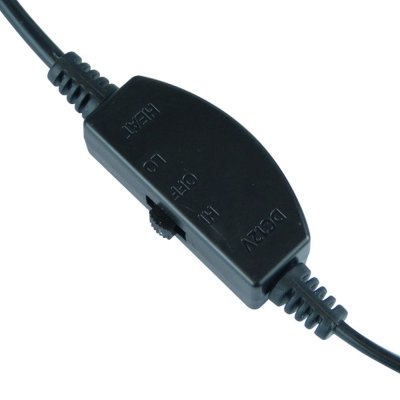 Varmesde Luksus m/ 2 reguleringer 12V