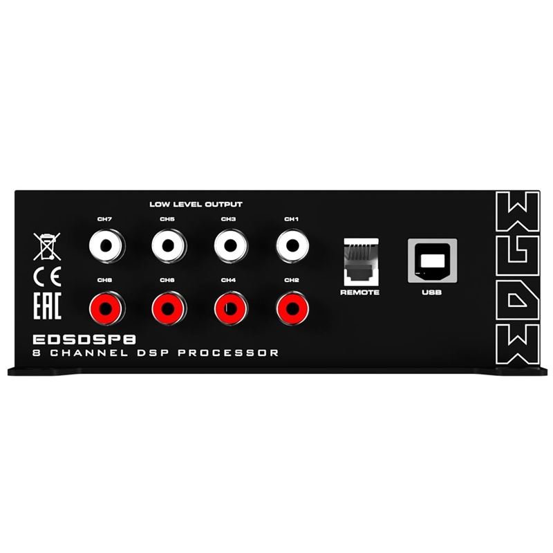 EDGE EDS8DSP 8 kanals DSP RCA m/APP