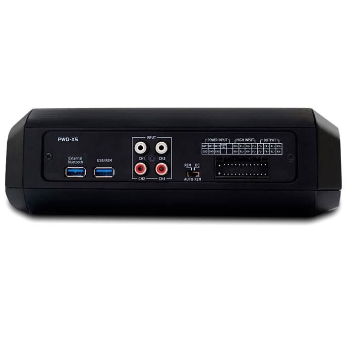 Alpine PWD-X5 4 kanals m/indb. subwoofer