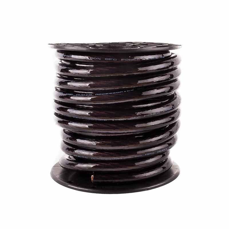 Forstrkerkabel sort 35 mm2 1 meter