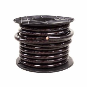 Forstrkerkabel sort 50 mm2 1 meter