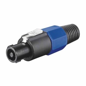 Speakon stik han 4 polet