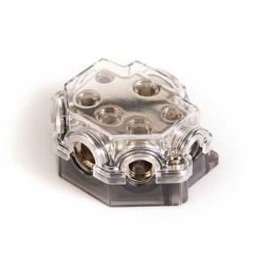 Fordeler 50mm2 ind og 5 x 25mm2 ud