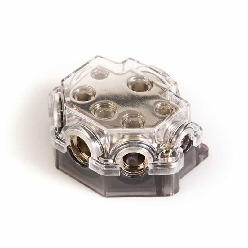 Fordeler 50mm2 ind og 5 x 25mm2 ud