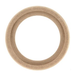 Hjtalerring i MDF 16cm med fals