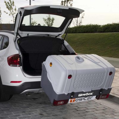 Towbox komplet med rampe V1 280 liter