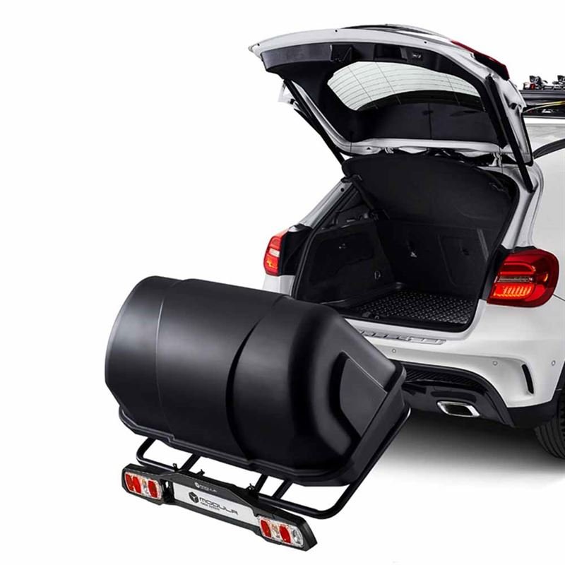 Modula anhngerboks og rampe 400 liter