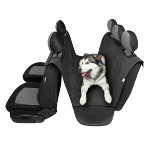 Hundeunderlag i sort 160 x 127 cm