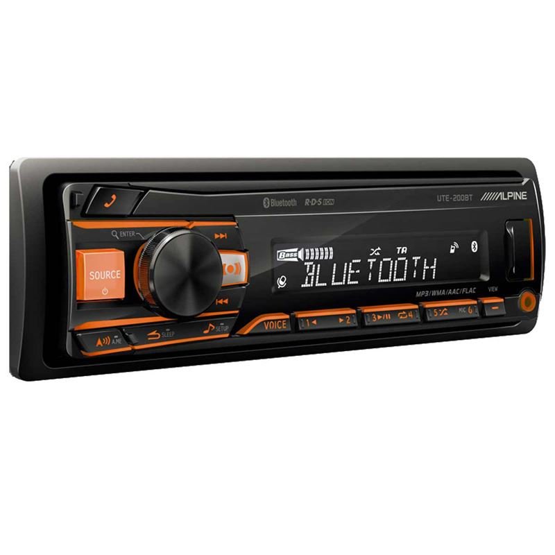 Alpine UTE-200BT radio til USB, Bluetoot