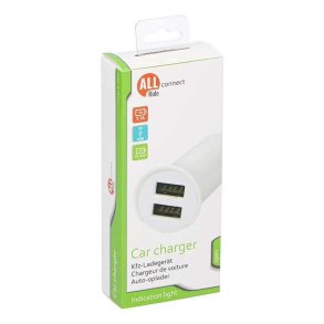 USB lader 12/24V p 3,1A Allride