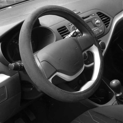 Ratovertrk i sort kraftig ruskind