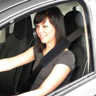 Selepude i sort 2 stk.